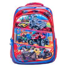 Children's School Backpack Sturdy Waterproof Backpack Tour - 紅色 - 查看 4