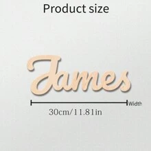 1 pièce Plaque personnalisée en bois avec nom personnalisé, bois double épais, style traditionnel, montage mural, sans alimentation requise, personnalisable, décoration unique pour chambre à coucher, salon, hôtel, bar. Cadeau de printemps, anniversaire, Saint-Valentin, remise de diplôme, artisanal et cadeau - Nude - Voir 13