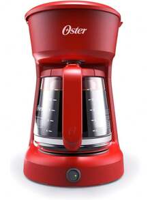 Cafetera de Goteo, de 12 Tazas, Rojo