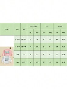 Sudadera de otoño para niño y niña, con bordado de letras, manga larga, cuello redondo, jerséis holgados - Rosa - Ver 9