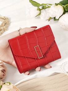 Small Wallet Pocket Wallet Small Purse Bifold Slim Women Wallet Lightweight Portable Credit Card Key Case Short Wallet Cute Modern Fashion For Birthday Gift Christmas Anniversary Women Girls Lady,Business,For Anniversary,For Christmas,On Valentine Day,For Birthday Gift,For Gift,For Lover For Women,For Girls,For Lady,For Female,Bag School Supplies For School Dorm Room & Back To School