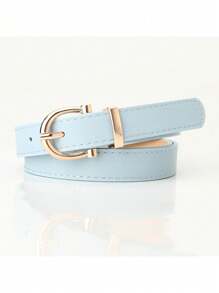 Women's Fashion Skinny Belt, Korean Style Casual Jeans Accessory, Simple & Versatile