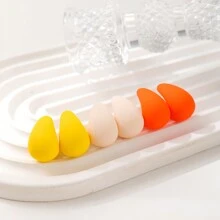 3 对/套时尚简约水滴形个性化耳环套装适合女性日常休闲穿着 - 水滴型 - 查看 4