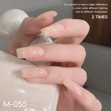 XEIJAYI 6支装 0.5液盎司粉色美甲凝胶套装，不含甲醛，不含酒精，美甲沙龙DIY，送给女性的完美礼物 - 彩色 - 查看 4