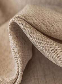 Cirelle 1 pieza de cortina de lino y voile - Estilo japonés moderno de lino, diseño de bolsillo para barra, adecuado para sala de estar y dormitorio - Cortina translúcida y filtrante, cortina para sala de estar, cortina para dormitorio