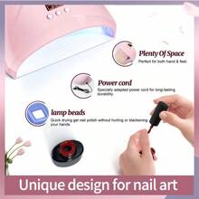 1pc UV LED Nail Lamp Dryer For Manicure Gel Lamps Set Sun Light Drying Curing Nails Varnish Polish Hybrid Machine