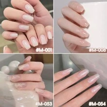 XEIJAYI 20瓶装高光泽凝胶指甲油，多种颜色可选 - 0.5盎司，可卸除UV/LED灯，不含甲醛和酒精，非常适合在家DIY法式美甲或沙龙美甲。 - 彩色 - 查看 3