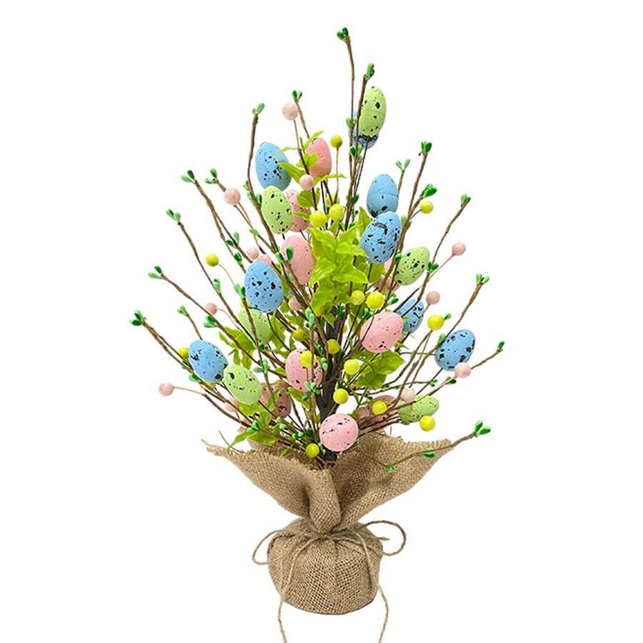 Árbol de Pascua artificial de mesa, decoración de escritorio, centro de mesa para chimenea, hogar, fiestas navideñas, etc. - Estilo dos - Ver 1