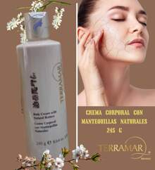 CREMA CORPORAL CON MANTEQUILLAS NATURALES TERRAMAR / 245 G - Caqui - Ver 2