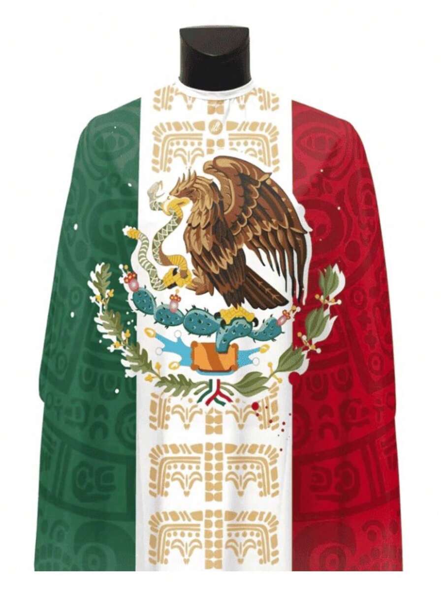 Capa Barberia Barbero Estilista Cubridor Cabello Corte