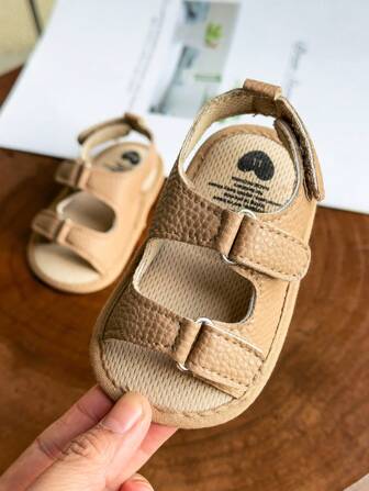 Infant Infant Boy Girl Sandals Newborn Non-Slip Soft Rubber Sole Sandals For Infant Boys Open-Toe Outdoor Casual Summer First Walkers Shoes