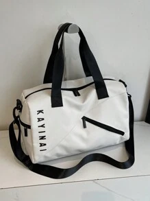Sanrio Una bolsa de fitness pequeña para hombres y mujeres, una bolsa de viaje al aire libre, una bolsa de aislamiento seco y húmedo con cierre de cremallera, una bolsa de equipaje ajustada, una bolsa de mamá para viajes de negocios y compras, y útiles escolares para vuelta al cole