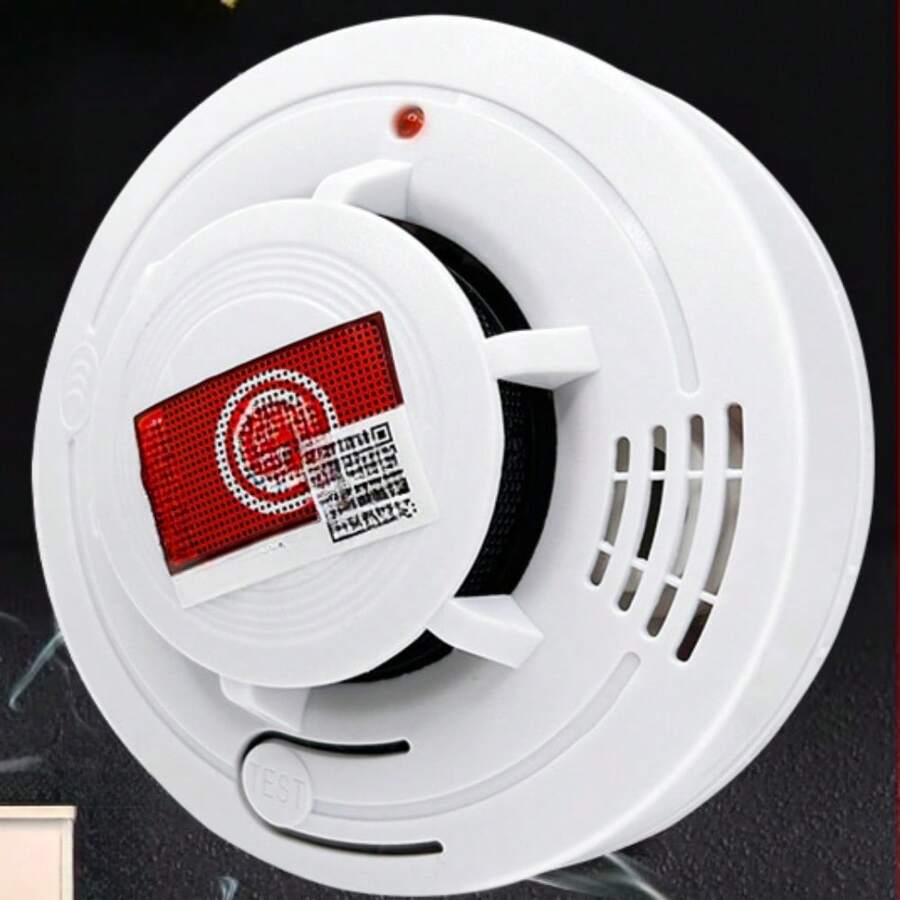 4 Supporti Magnetici Per Rilevatori Di Fumo | Adesivi Con Superficie 3M - Diametro 50 Mm