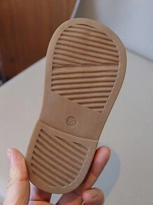 Tibanyu 1 Pair Girls' Low Heel Mary Jane Flat Shoes, Casual Fashion Shoes, Comfortable Low Hook-And-Loop Design, Indoor Outdoor Lightweight Flat Shoes, Suitable For Spring And Autumn, Daily Activities, Parties