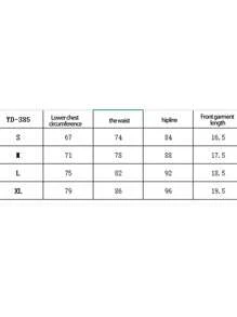 Women Maternity Bikini Set Ruffled Crop Tank Tops With High Waist Shorts 2 Pcs Swimsuit - Blue - View 6