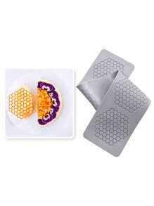 1pc Silicone Mold Coral Sugar Lace Mat DIY Silicone Cake Lace Mold For Cake Edge Decoration 3D Hollow Leaf Mold, Candy Mold For Gum Paste, Chocolate, Frosting, Butter, Soap - Multicolor - View 16