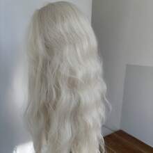 Synthetic Lace Wigs - Thuốc tẩy tóc vàng - Xem 9