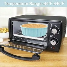 1 st Charlotte-form, rund form, silikonformar med nonstickbeläggning för ostkaka, chokladkaka, regnbågstårtor, brownietårta - Multifärgad - Visa 7