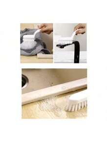 Kit 3-12PCS Multipurpose Brushes Washing Shoes Nails General Cleaning Cleaning Brush With Plastic Handle