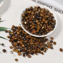 天然鹰眼石、玛瑙水晶砂粒适用于家居 DIY 装饰、消磁、风水水晶、花盆、花瓶填充物和小鱼缸装饰