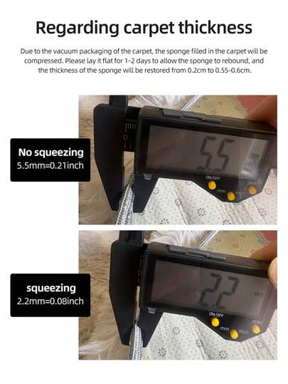 Piece Fluffy Plush Bedroom Living Room Area Vloerkleed Super Zachte Fuzzy Tie Dyed Verlichting Grijs Vloer Mat Moderne Home ,Room view 6