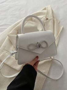 Ladies' 2025 Vintage Stylish Handbag Small Square Bag, Simple Versatile Commuter Casual Crossbody Bag