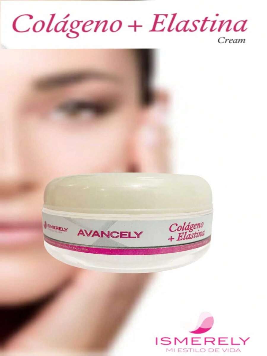 ISMERELY 100% Organic Collagen And Elastin Anti-Aging Cream, 120 G - trắng - Xem 1