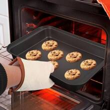 6-Piece Baking Utensil Set With Non-Stick Bread Pan/Cake Pan With Handle/12-Cup Cake Pan/Baking Pan/Baking Tray, Easy-To-Clean Baking Utensil Set