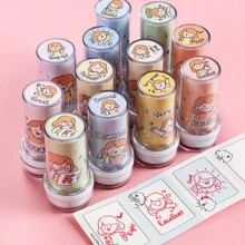 Teacher's Encouragement Stamps, For Office Grading Homework, Office Supplies, Used For Grading English Homework - Red Blot - View 4