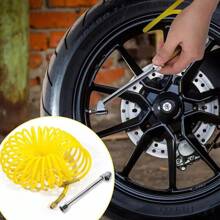 20Pcs Air Compressor Accessory Kit 25Ft Recoil Tire Hose Gun Nozzle Set 1/4" NPT - Silver - View 4