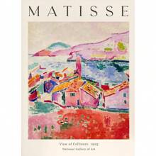 1pc Vintage Abstract Matisse Exhibition Mid Century Landscape Art Posters Canvas Painting Wall Prints Pictures For Room Home Decor No Frame