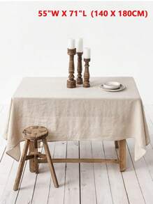 1pc Elegant Beige Crinkled Texture Napkin Suitable For Restaurant, Kitchen, Outdoor Picnic, Decorating Dining Table