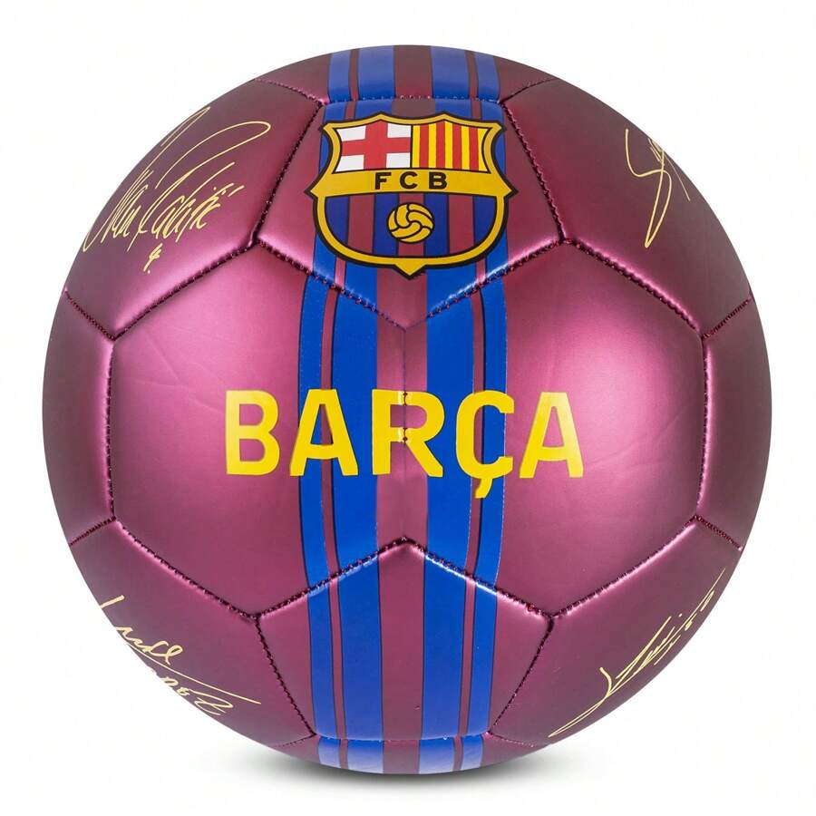 FC Barcelona Barcelona Phantom Signature Football - Maroon - View 1