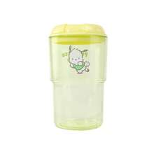 Miniso Cốc cà phê lạnh di động 500ml/16.91oz hình nhân vật Sanrio - Cốc giữ nhiệt hình hoạt hình dễ thương (1 chiếc) - Màu vàng - Xem 2