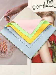 Glasses Cleaning Cloth Anti-Fog Glasses Cloth Glass Cleaning Cloth For Eyeglasses Phone Camera Lens For Back To School Office Gym Travel Essential - Multicolor - View 5