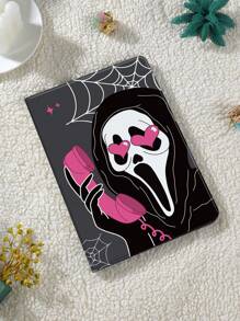 Phone Ghost 保护壳适用于 iPad 7/8/9/10.2 英寸、iPad 第 10 代、iPad Mini 4/5/6/7，适用于三星 Galaxy Tab A7 10.4 英寸，保护壳适用于 Kindle Paperwhite 第 12 代 2024、Kindle（第 11 代）2022 年发布、Kindle 第 10 代 2019，皮套带自动睡眠/唤醒功能 - 彩色 - 查看 1