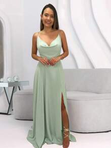 Bridesmaid Dresses - 薄荷綠 - 查看 2