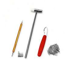 Professional Spring Bar Tool Set, 147 Pcs Multifunctional  Watch Repair Tool Kit, Watch Battery Replacement Tool Kit Remover Watch Case ,Watch Band Link Pin Tool Set With Carrying Case - As Shown - View 8