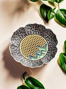 1 件复古合金藤制杯垫，中式茶杯垫，高端防滑防烫茶具，适用于家庭、茶馆等场合放置茶杯，避免水洒在桌子上 - 彩色 - 查看 19