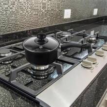 19pcs Non-Stick Cookware Set With Medical Stone Coating - Durable Kitchen Utensils, Includes Frying Pan, Skillet, And Stockpot For Induction Cooking, Versatile Kitchen Utensils|Glass Lid Pots|Durable Utensil Set| Kitchen Pots And Pans Set|Cookware Set - Black - View 10