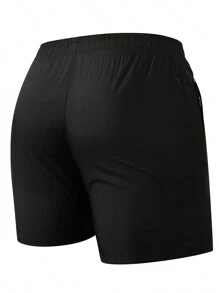 Men's 3-Piece Quick-Drying Sports Shorts With Zipper Pocket And Elastic Waistband For Casual Wear, Beach, Summer Outing, Running And Fitness Exercises, Summer Casual And Comfortable Shorts