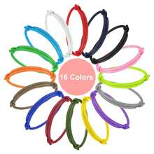 16 bucăți zgarda de identificare pentru câini de talie mică ajustabilă, zgarda de identificare pentru animale de companie pentru căței, pisoi, animale de companie nou-născute, multicolore