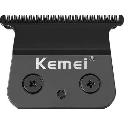 Kemei Kemei KM-2299 Barber Cordless Hair Trimmer 0mm Zero Gapped Carving Clipper Detailer Professional Electric Finish Cutting Machine