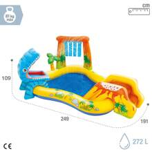 Intex Centro juegos hinchable dinosaurio 249x191x109 cm 272l ✅ Entrega 24/48h a España (península)