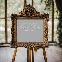 1pc Personalized Creative Wedding Sticker, 6inch/8inch/10inch Wedding Custom Decal, Personalized Wedding Mirror Decal Sticker, Wedding Names Text, Decal Custom Wedding Sign Decal-Multiple Sizes Valentine's Day Gift, Valentines, Gift For Her, Gift For Him, Gift For Mum, Gift For Friends, Home Decor, Decoration, Personalized Gift, Custom Gift, Ornamental, Reusable, Multi-Functional, Stylish, Exquisite, High-Quality, Vintage, Custom, Personalized, Unique, Office, Tea Room, School, Home,Gala Night - Wedding Stickers - View 5