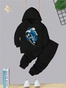 Young Boys Sets - màu đen - Xem 1