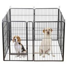 40 Inch 8 Panels Dog Exercise Playpen Dog Fence Heavy Duty With Door Outdoor - 1 - View 9
