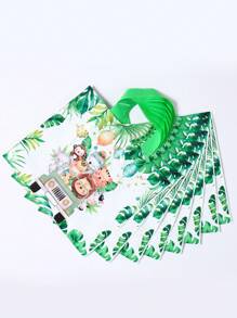 25/50 Peças Sacolas de Presente com Animais da Selva, Suprimentos para Festa com Tema de Animais Selvagens e Zoológico, Bolsas para Festa de Aniversário, Embalagem de Presente para Festa de Casamento, Sacola de Festa, Perfeito para Aniversários, Casamentos, Chás de Bebê, Revelação de Sexo, Festas de Feriados