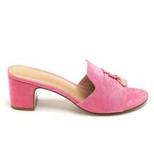 Sandales à talons hauts minimalistes polyvalentes et décontractées, été - Rose bonbon - Voir 2