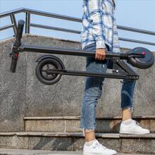 COBIZI E-Scooter Scooter électrique Portée de 25 km Vitesse de 20 km/h Scooter électrique pliable pour adultes Enfants Capacité de charge jusqu'à 100 kg Frein et amortisseur Affichage LED Pneus en caoutchouc solide Vélo électrique